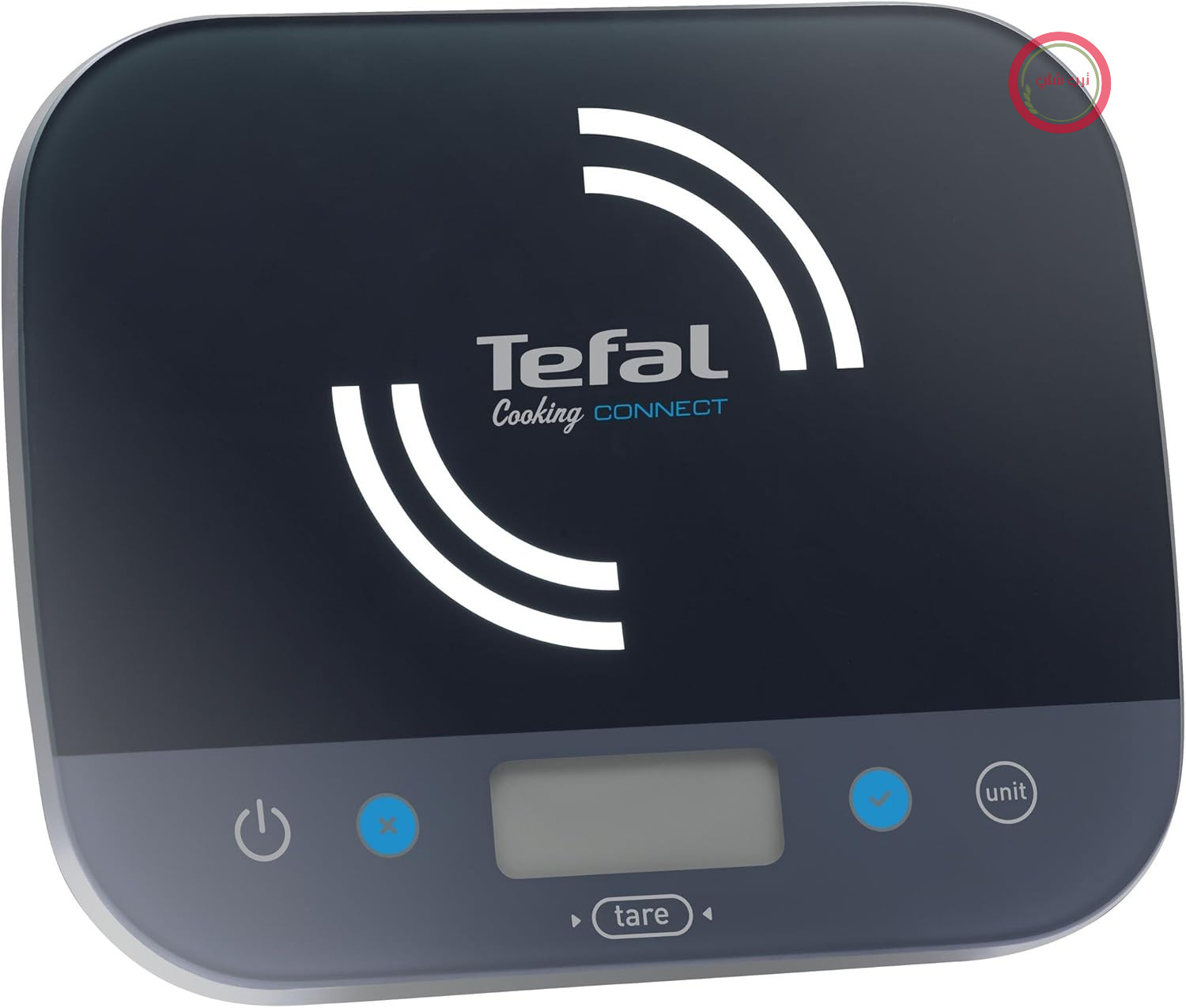 ترازوی آشپزخانه تفال مدل BC9200S5، متصل، برای ۳۰۰ دستور غذا، مقیاس ۱۰ کیلوگرم/۱ گرم، تبدیل مایع، عملکرد وزن خالص