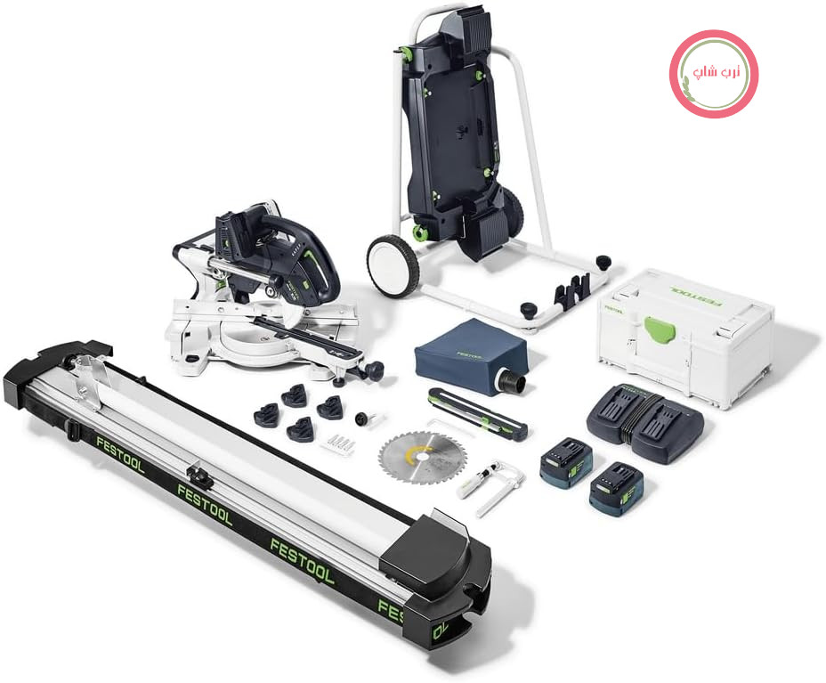 اره فارسی بر ترکیبی  شارژی فستول آلمان Festool KSC 60 EB KAPEX به همراه پایه