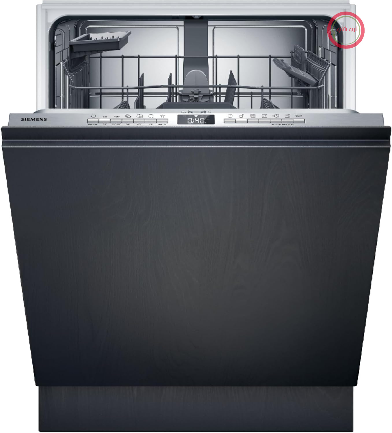 ماشین ظرفشویی زیمنس SN63EX28AE iQ300، کاملاً یکپارچه، 60 سانتی‌متر، ساخت آلمان، varioSpeed Plus - شستشو تا 3 برابر سریع‌تر، باز شدن خودکار درب پس از چرخه شستشو، smartStart، سبدهای انعطاف‌پذیر