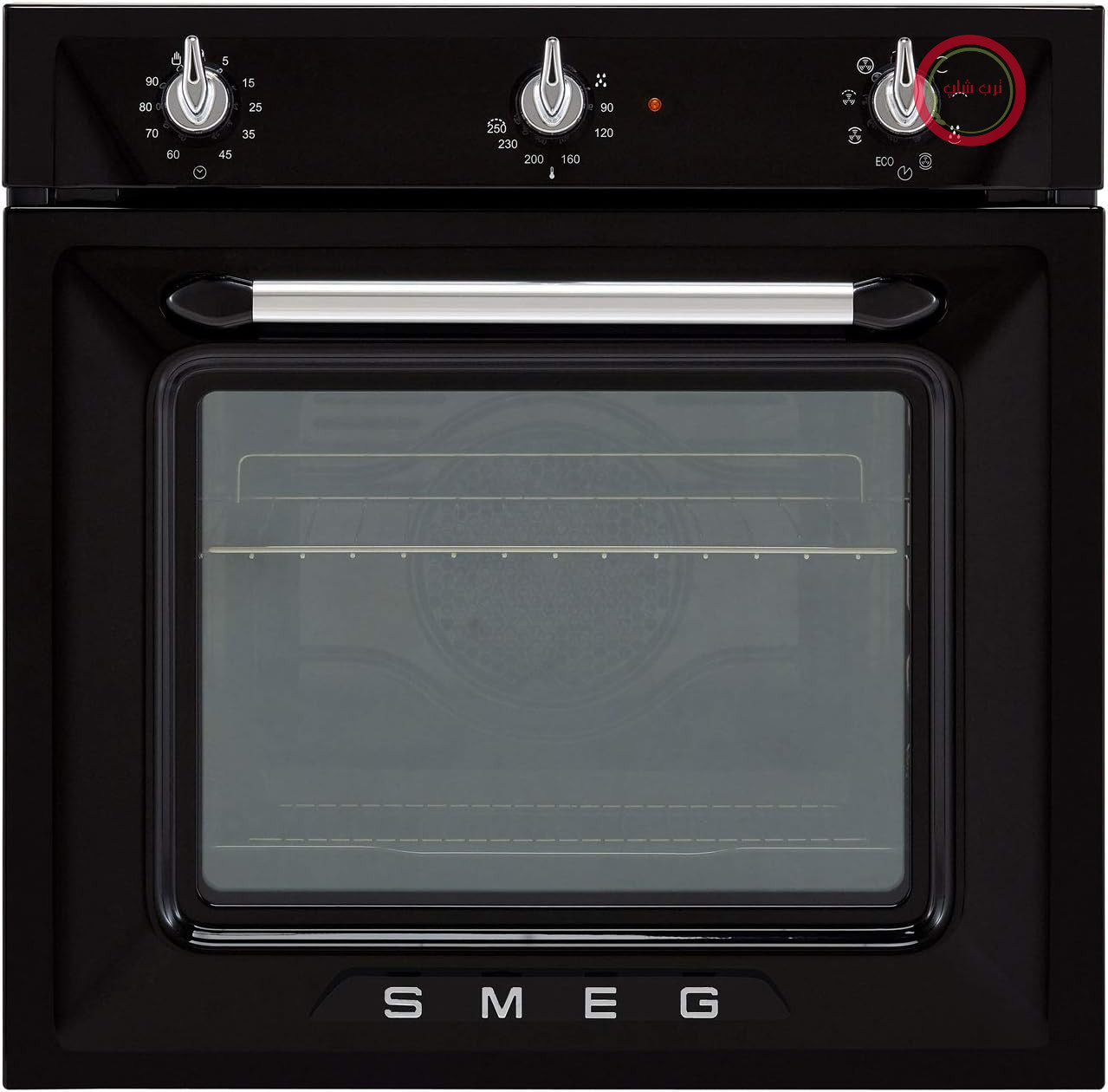 فر توکار SMEG از جنس استیل ضد زنگ SF6905N1 مشکی