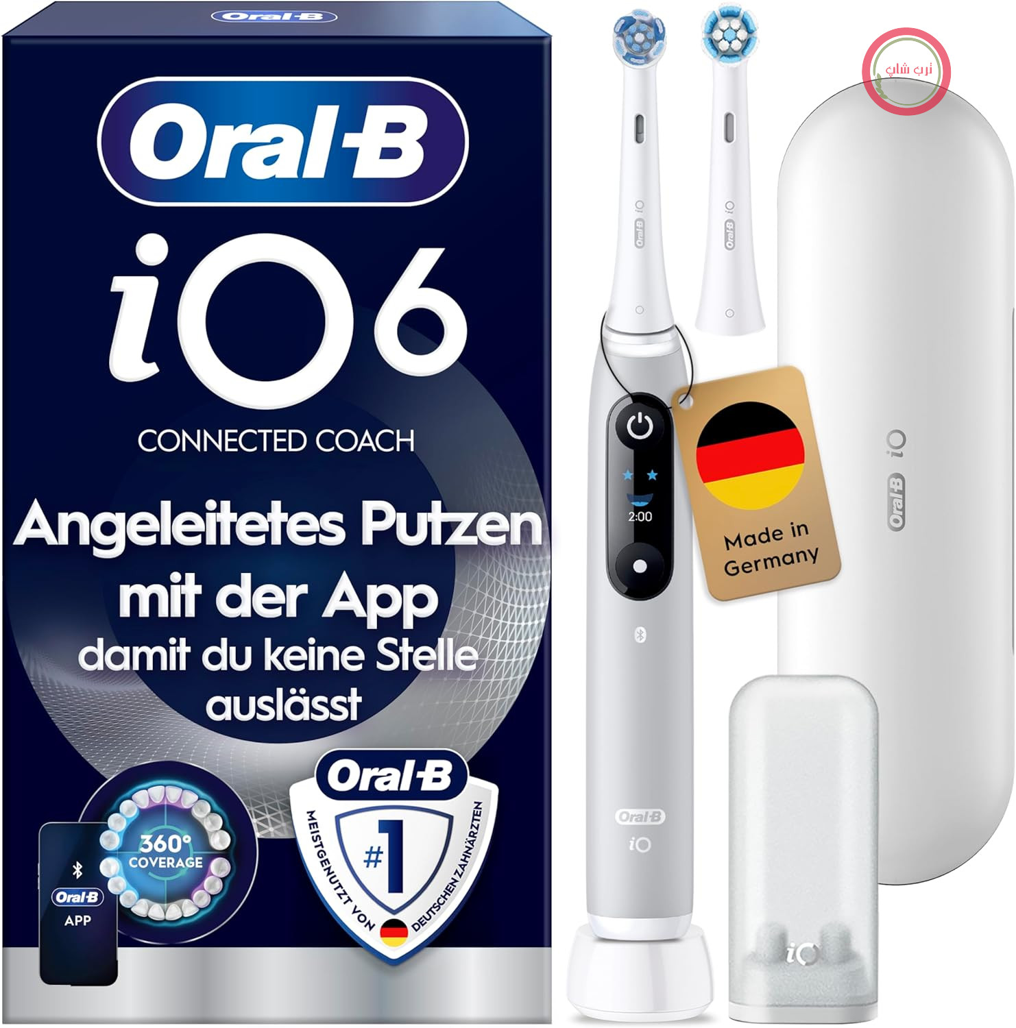 مسواک برقی اورال بی Oral-B iO Series 6، خاکستری