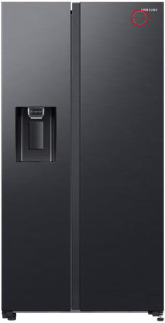 یخچال فریزر آمریکایی ساید بای ساید سامسونگ Samsung مدل 635 لیتری 91.2 سانتی‌متری بدون برفک - RS65DG54R3B1 - سامسونگ