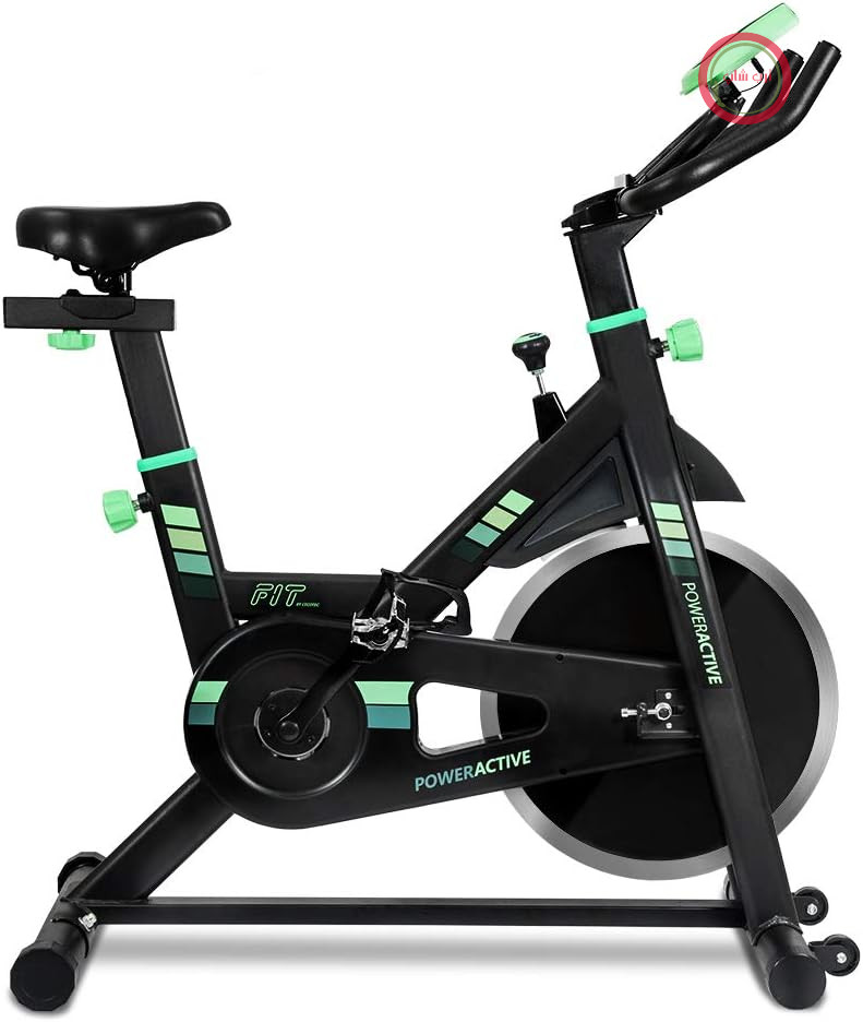 دوچرخه اسپینینگ خانگی سکوتک اسپانیا Cecotec PowerActive 07018 با فلایویل ۱۳کیلوگرمی و مقاومت اصطکاکی