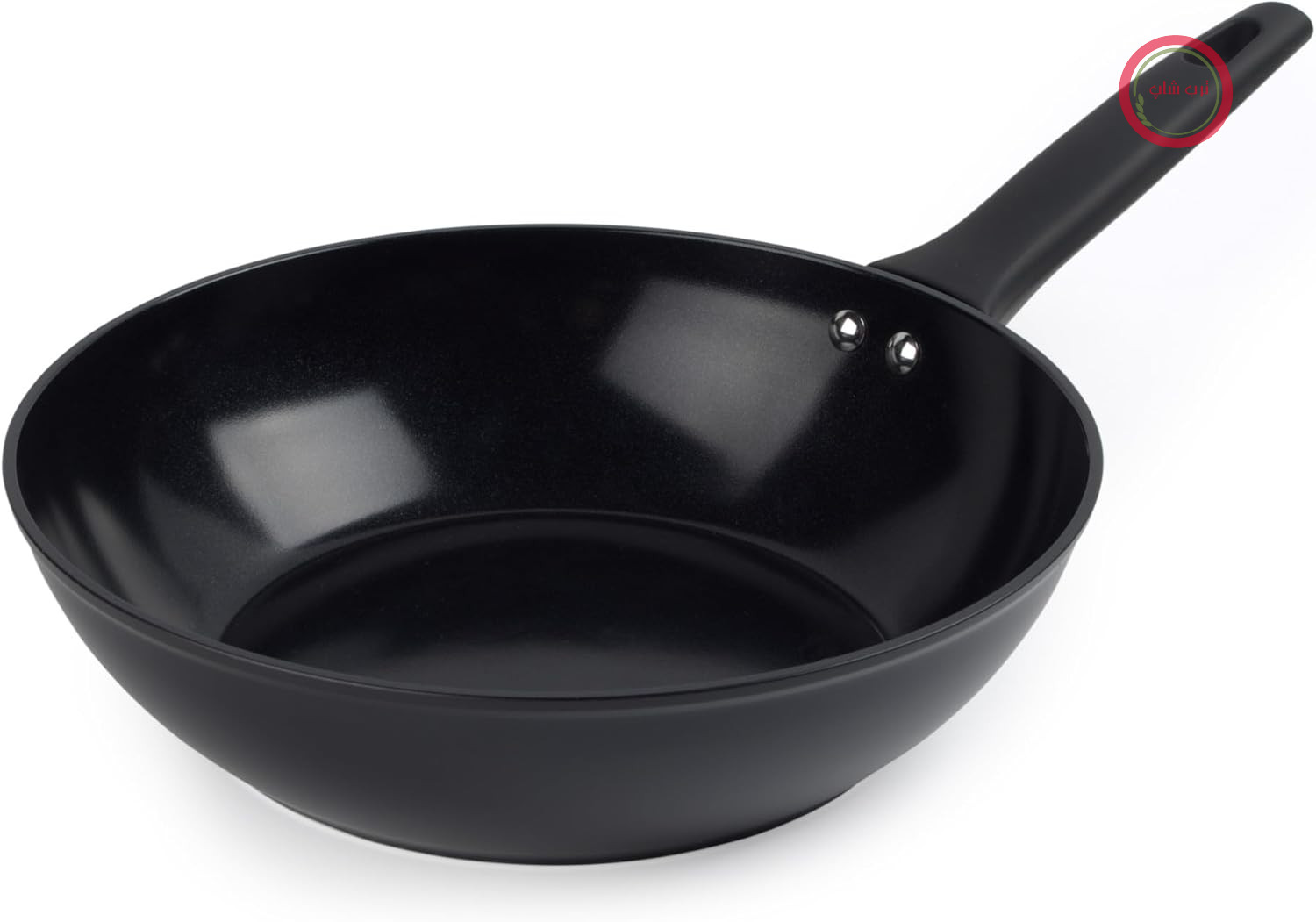 ماهیتابه 28 سانتی‌متری راسل هابز مدل RH03261EU7 Verde Thermocollar – روکش نچسب سرامیکی سالم، بدون PFAS، ساخته شده از آلومینیوم بازیافتی، نشانگر دما، ظروف پخت و پز، القایی، با پایه تخت