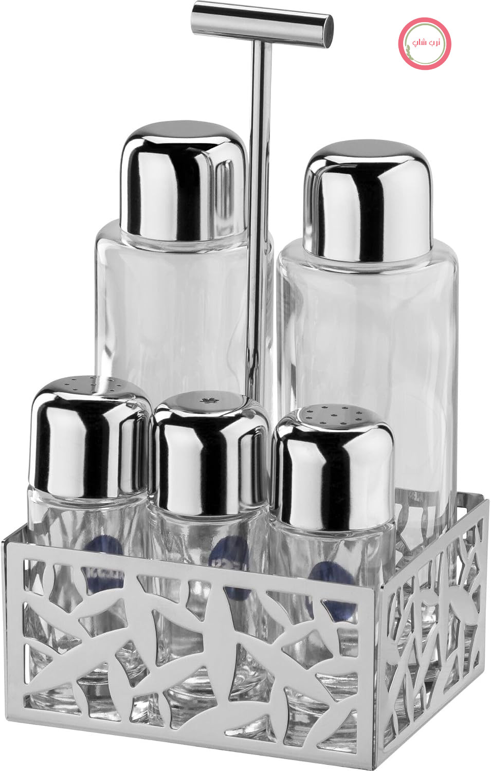 مجموعه 5 تکه نمکدان السی ایتالیا Alessi MSA16 Cactus Menage