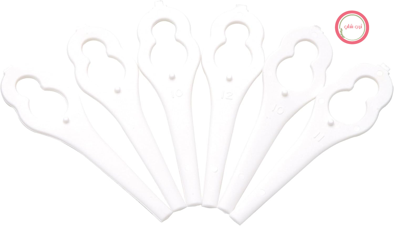 تیغه‌های ایمنی پلاستیکی چمن زن Bosch ART 23 Accutrim (بسته ۲۴ عددی)