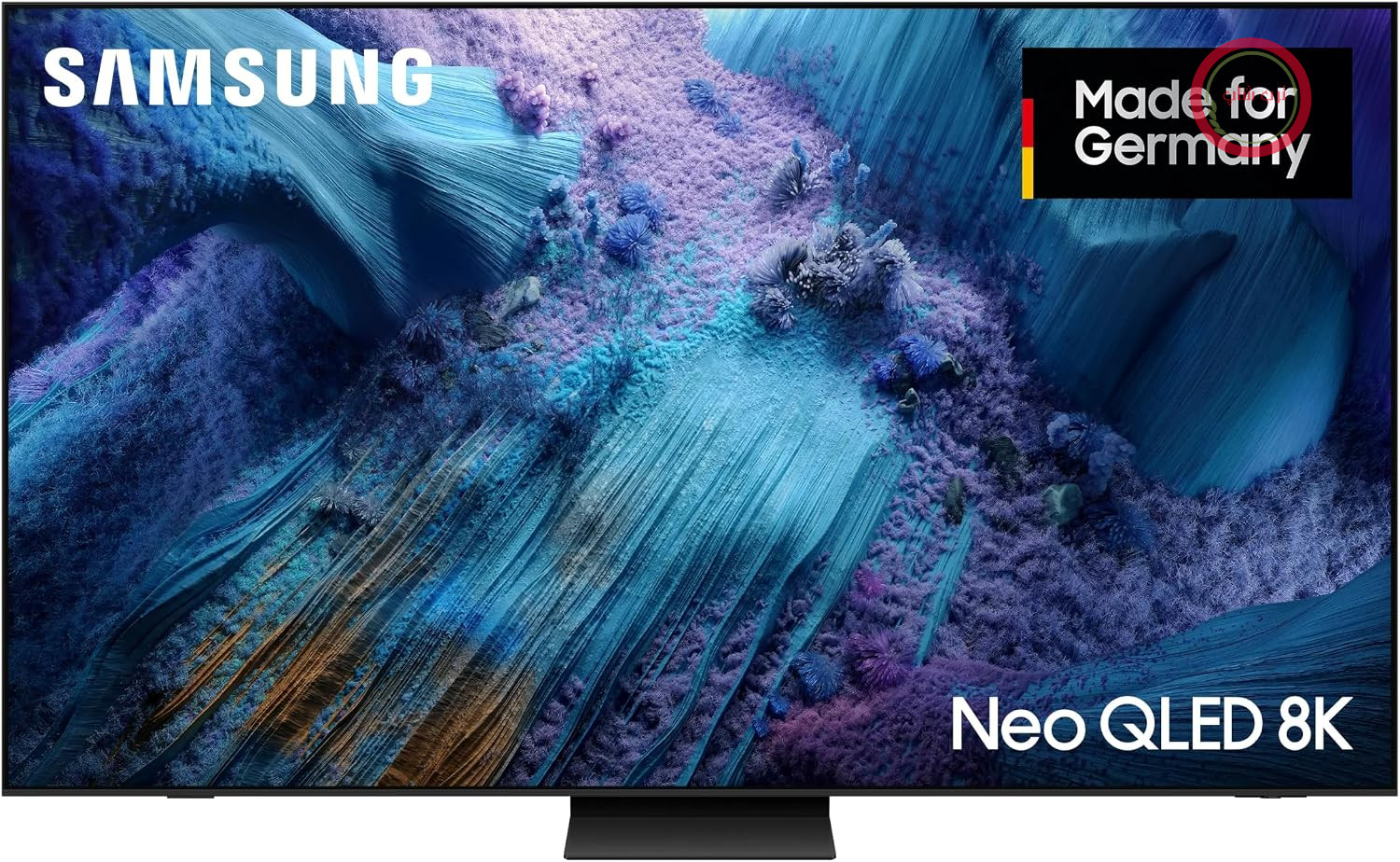 تلویزیون مینی LED سامسونگ Neo QLED 8K QN990F با اندازه ۹۸ اینچ (۲۴۹ سانتی‌متر)، پوشش ضد انعکاس، پردازنده NQ8 AI Gen3، ارتقاء کیفیت تصویر ۸K Pro، اتصال بی‌سیم One Connect، گالری Art Store، تلویزیون هوشمند Samsung Vision AI