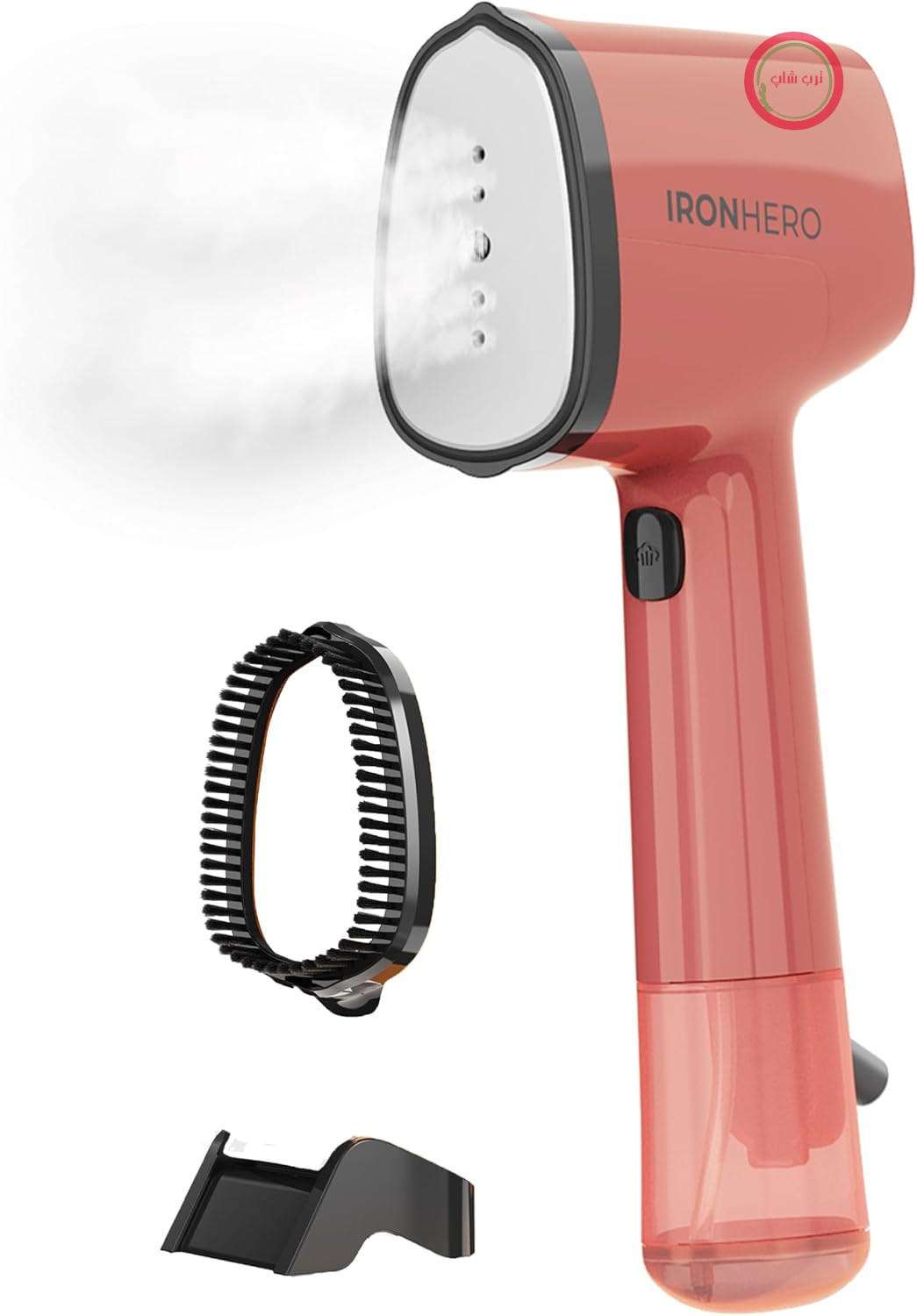 اتو بخارگر سکوتک اسپانیا Cecotec IronHero V - 1500 Essential با کف سرامیکی، قدرت 1500 وات،قرمز