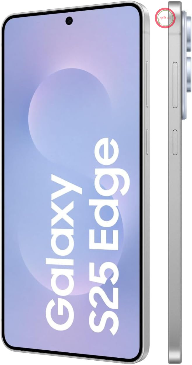 گوشی هوشمند سامسونگ گلکسی S25 Edge AI با قابلیت هوش مصنوعی گلکسی، آنلاک شده، اندروید، 12 گیگابایت رم، 256 گیگابایت حافظه داخلی، دوربین 200 مگاپیکسلی، آبی یخی تیتانیومی، 3 سال گارانتی سازنده [اختصاصی آمازون]