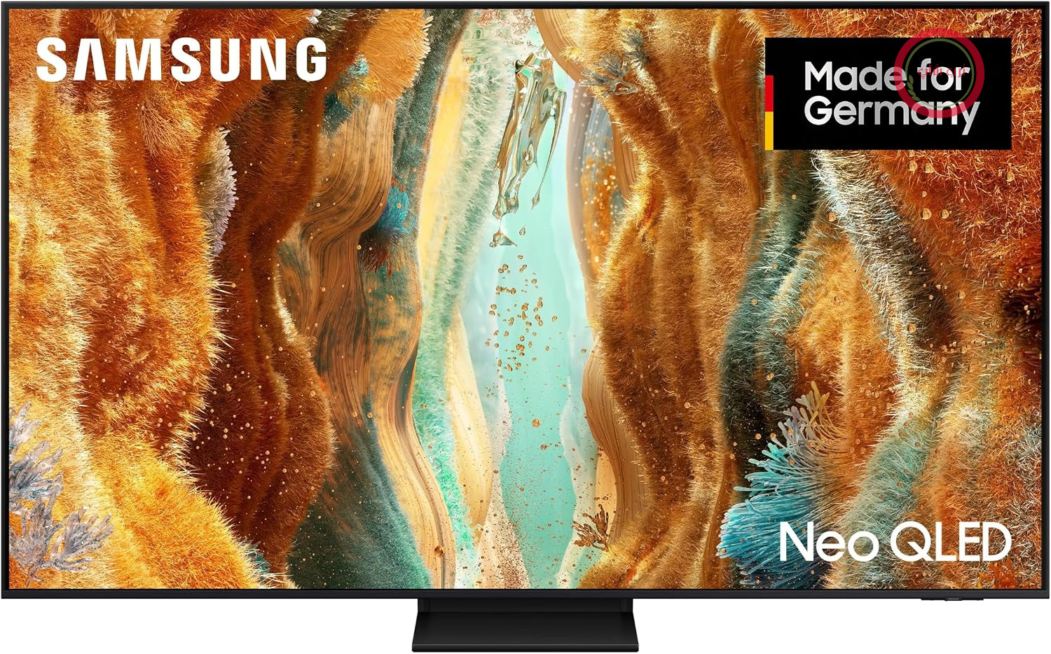 تلویزیون مینی ال‌ای‌دی سامسونگ Neo QLED 4K QN70F 75 اینچ (189 سانتی‌متر)، بهینه شده برای فوتبال، پردازنده NQ4 AI Gen2، فناوری Quantum Matrix Slim، Motion Xcelerator، تلویزیون هوشمند Samsung Vision AI