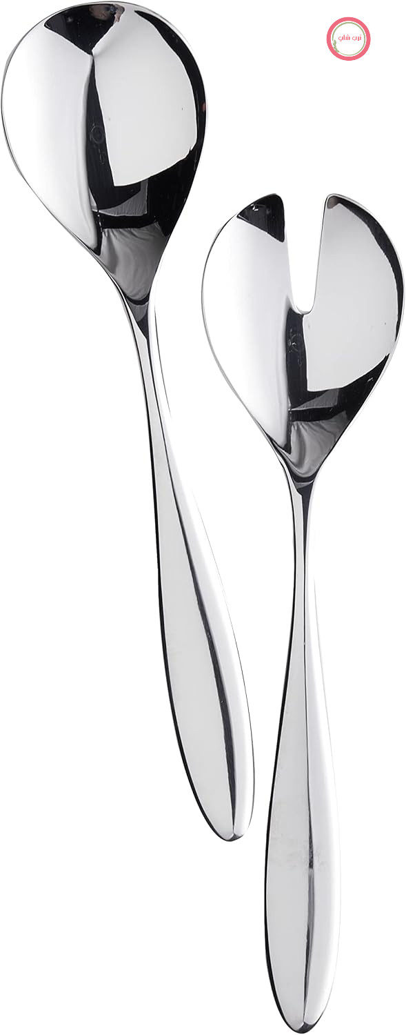 قاشق چنگال سالاد السی ایتالیا Alessi SG38/14 Mami Salatbesteck