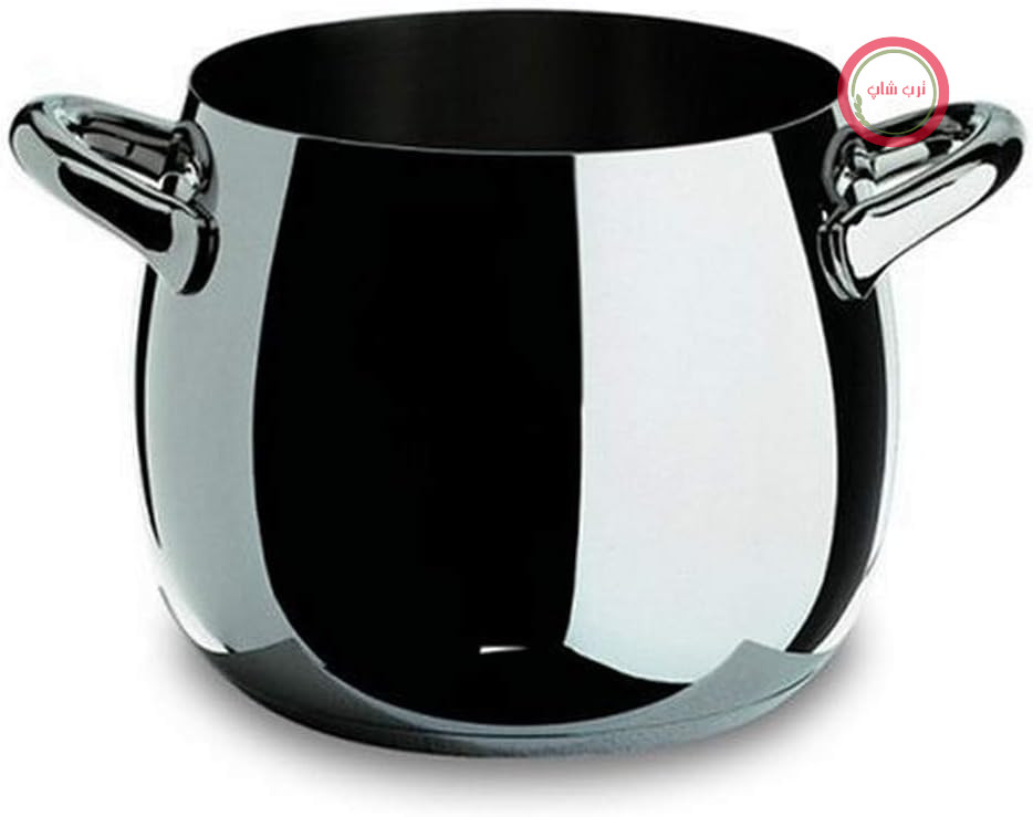 قابلمه استیل ضد زنگ آلیسی «MAMI»، 11 × 22 × 32 سانتی‌متر، نقره‌ای، SG100/20
