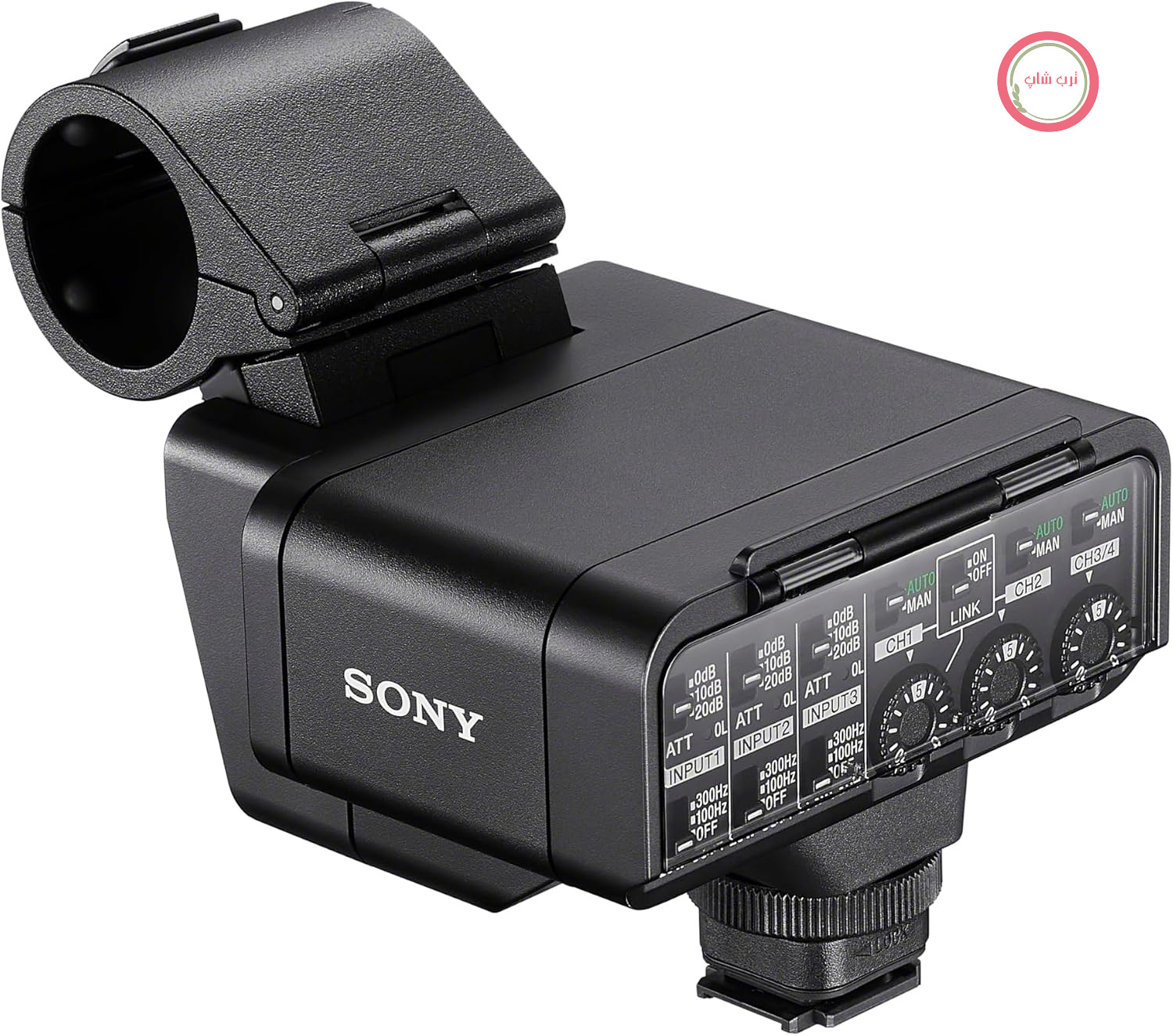 سونی XLR-A4 | آداپتور صوتی دیجیتال XLR (صدای ۴ کاناله در ۳۲ بیت شناور، نرخ نمونه‌برداری ۹۶ کیلوهرتز) - سازگار با سونی آلفا ۷ V یا مدل‌های جدیدتر