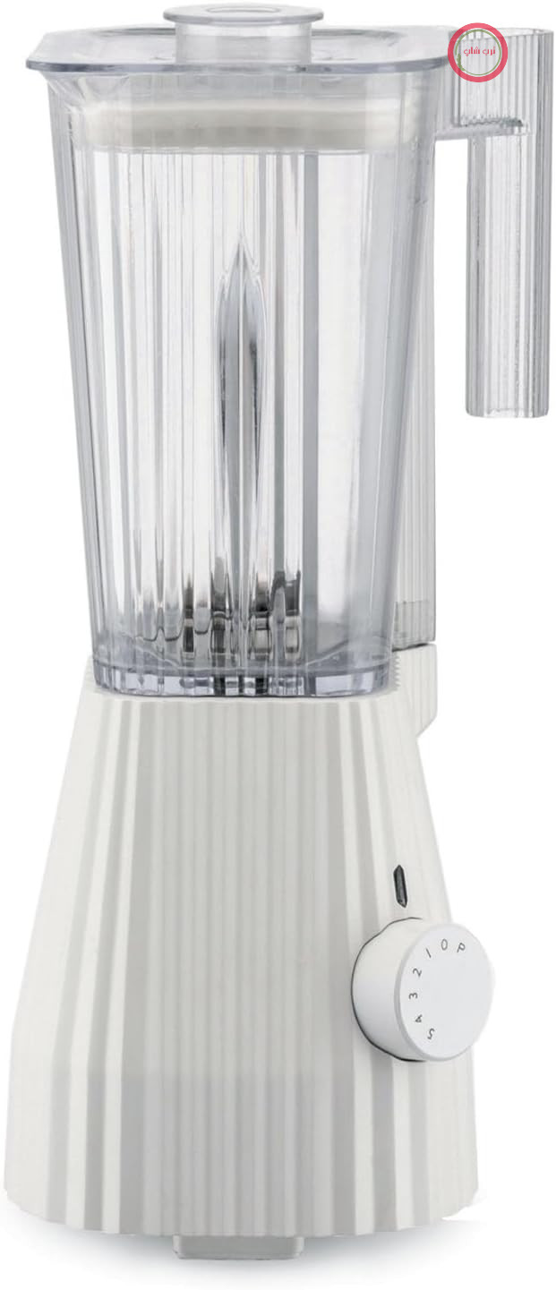 همزن ایستاده Alessi Plissé MDL09 W با پارچ چند طبقه، رزین ترموپلاستیک، دوشاخه اروپایی، 700 وات، 1.5 لیتر، سفید