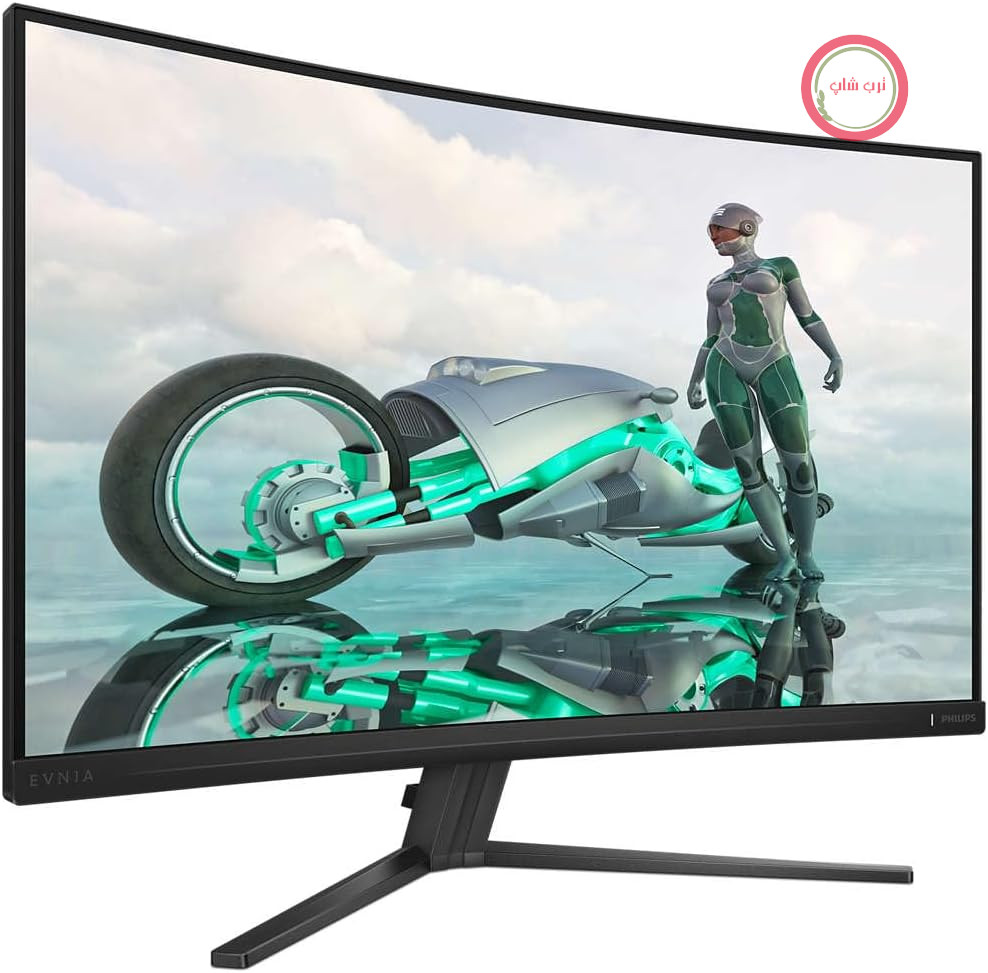 مانیتور گیمینگ منحنی Philips Evnia 32M2C3500L با کیفیت 32 اینچ و فناوری Zoll QHD، نرخ نوسازی 180 هرتز، زمان پاسخ 0.5 میلی‌ثانیه، پشتیبانی از FreeSync Premium، HDR10 (2560x1440، 2 پورت HDMI، DisplayPort)