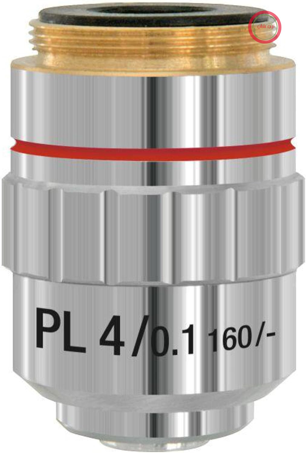 عدسی Bresser، 5941504، DIN-PL 4x planachromatic (میکروسکوپ) | اصلاح صفحه برای میدان تصویر مسطح، وضوح بالا، بدون نیاز به فوکوس مجدد به سمت لبه، مناسب برای فتومیکروگرافی