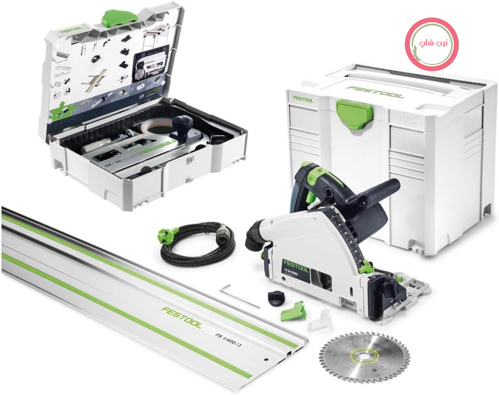 اره فرو رونده Festool TS 55 REBQ-PLUS-FS 1200 وات 160 میلی متر + لوازم جانبی + Systainer (561580)