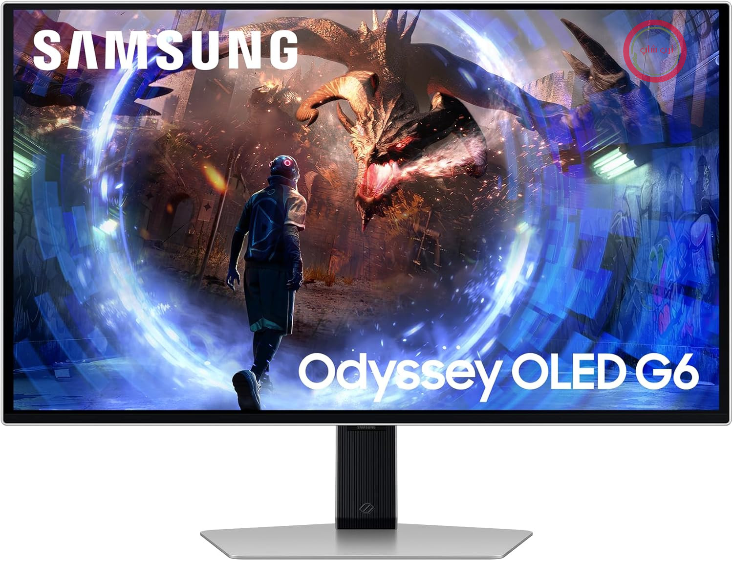 مانیتور بازی سامسونگ اودیسه G60SD OLED، ۲۷ اینچ، صفحه نمایش با پنل OLED، ۲۵۶۰ در ۱۴۴۰ پیکسل، نرخ تازه‌سازی ۳۶۰ هرتز، زمان پاسخ‌دهی ۰.۰۳ میلی‌ثانیه (G/G)، فناوری AMD FreeSync Premium Pro، LS27DG600SUXEN