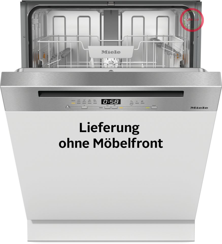 ماشین ظرفشویی نیمه یکپارچه Miele مدل XXL G 5817 i XXL Active Plus، ظرفیت ۱۳ نفره