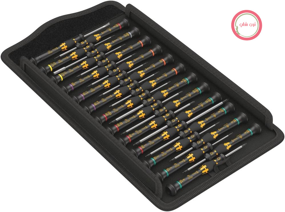 مجموعه پیچ گوشتی الکترونیکی Wera 05134019001 Kraftform Micro ESD Big Pack 1، 25 عدد