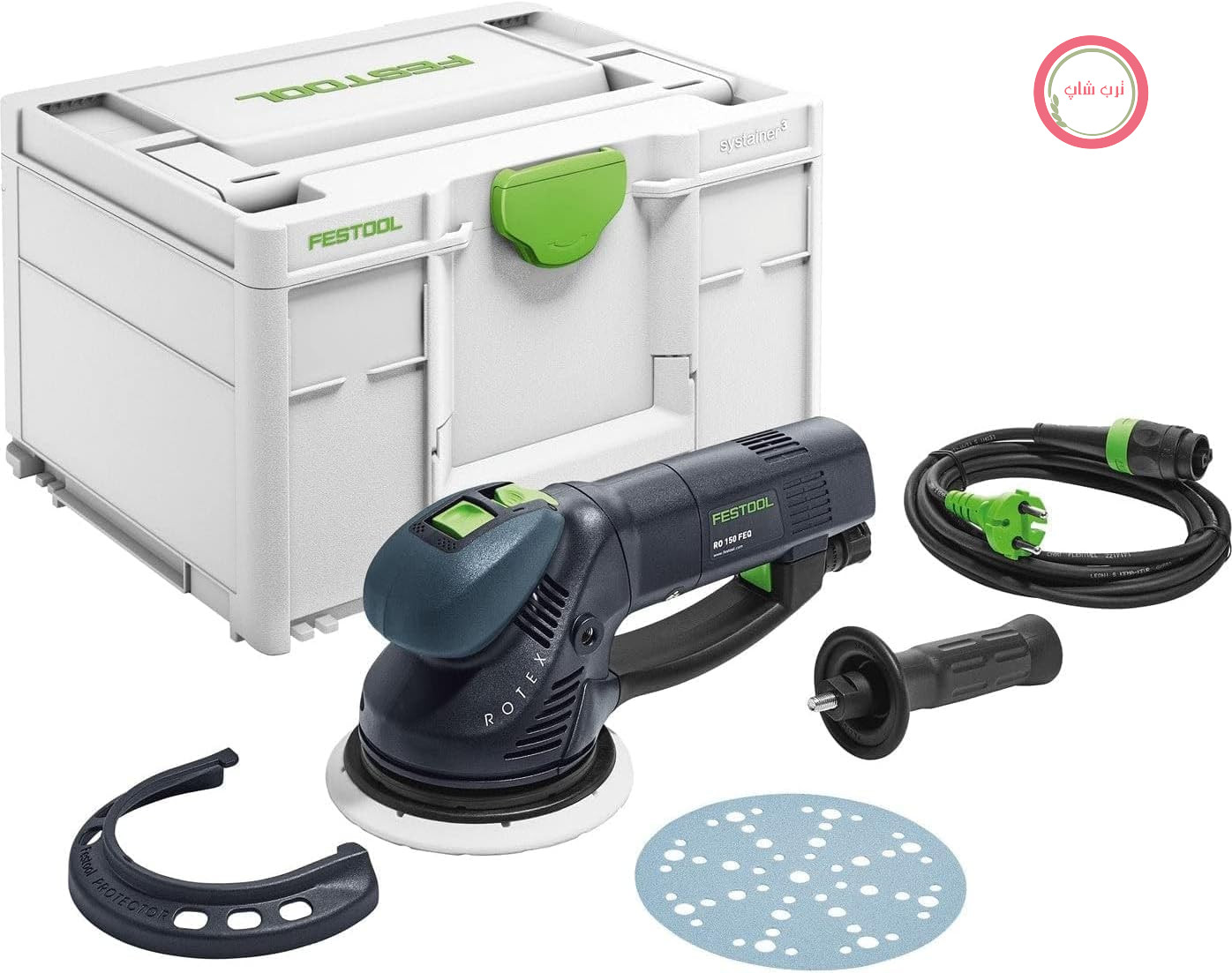 سنباده زن غیرمتمرکز Festool ROTEX RO 150 FEQ-Plus، در Systainer