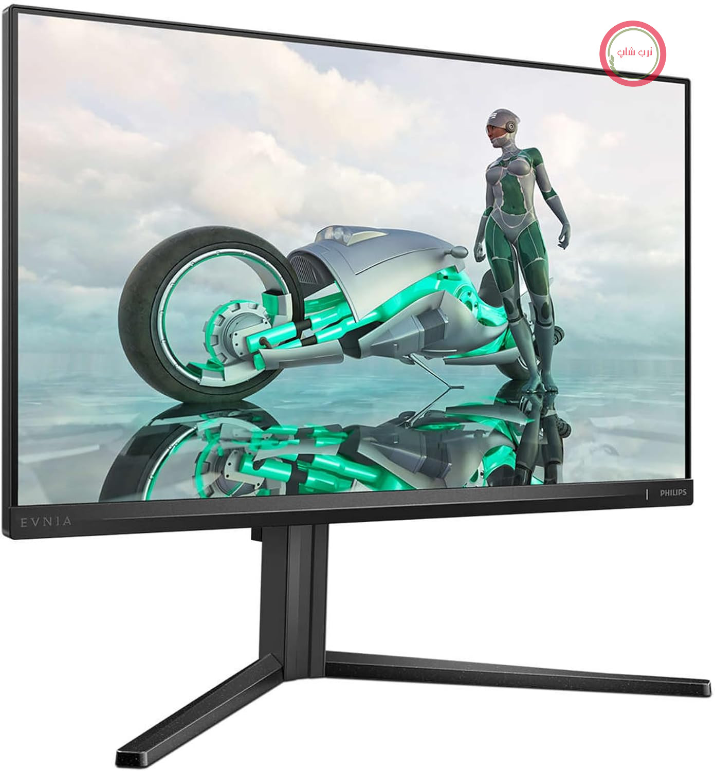 مانیتور بازی Philips Evnia 24M2N3200A - 24 اینچ، Zoll FHD، 180 هرتز، 0.5 میلی‌ثانیه، FreeSync Prem.، G-Sync comp. (1920x1080، HDMI 2.0، DisplayPort 1.4) schwarz-grau