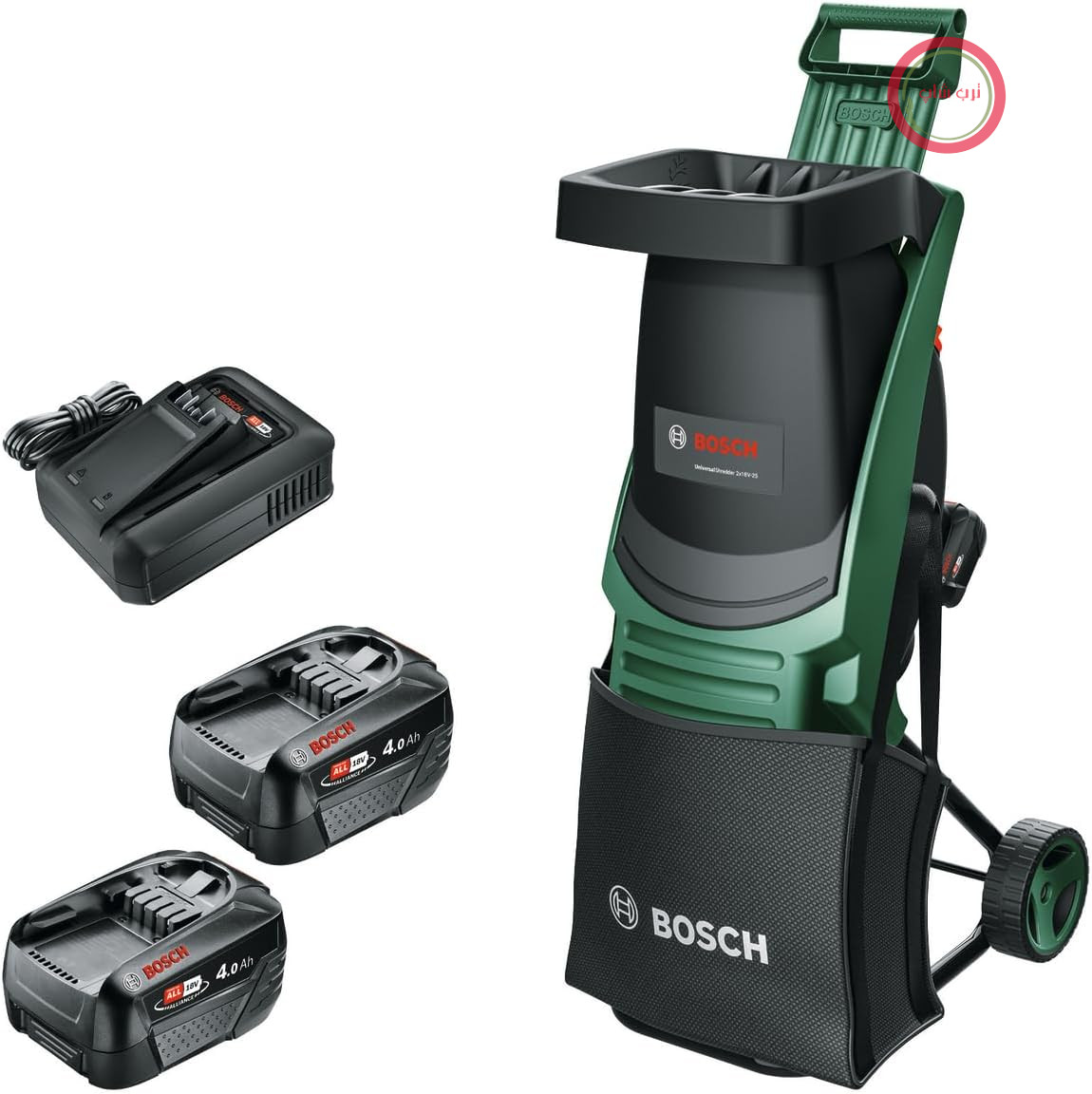 خردکن چوب چیپر باغبانی شارژی بوش آلمان Bosch مدل خردکن ۲x۱۸V - ۲۵