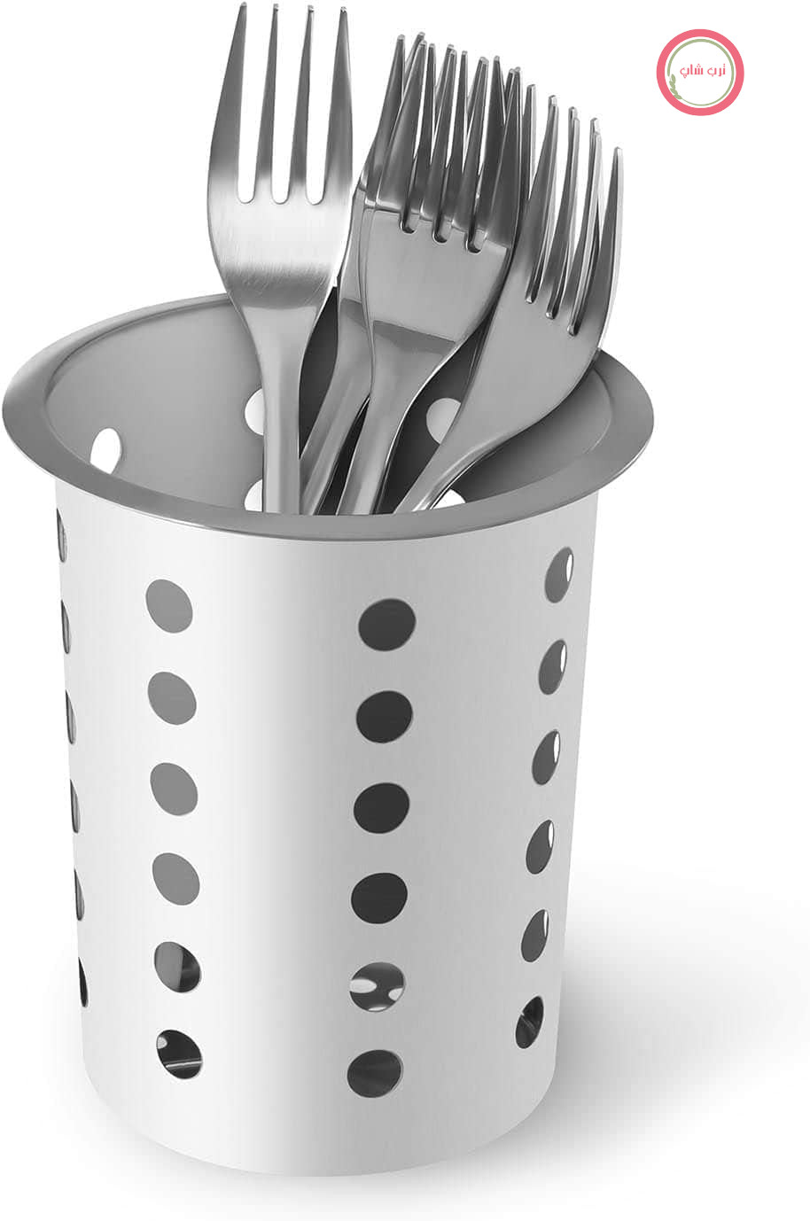 جا قاشق و چنگال صنعتی رویال کترینگ آلمان Royal Catering RCCH-1C جا قاشق و چنگال استیل ضد زنگ جا قاشق و چنگال (قطر 115 میلی‌متر، سوراخ‌دار)