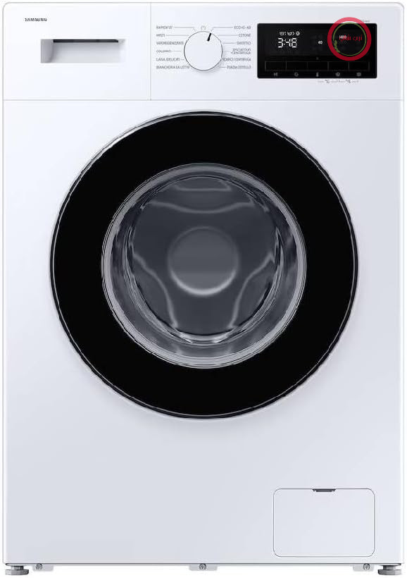 ماشین لباسشویی سامسونگ Samsung سری ۳۰۰۰ WW90FG3M05AWET، ۹ کیلوگرم، وای‌فای، شستشوی سریع، بخار بهداشتی، درب از جلو، ۵۹.۵ در ۸۵ در ۵۲ سانتی‌متر