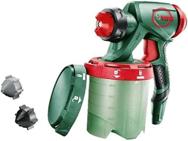 پیستوله رنگ پاش بوش آلمان Bosch مدل برای سیستم رنگ‌پاش PFS 3000 - 2 و PFS 5000 E (1000 میلی‌لیتر، در جعبه)