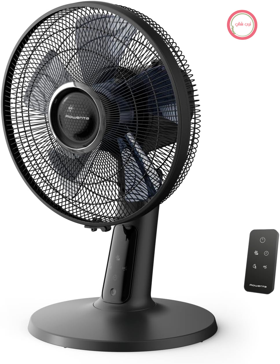 پنکه رومیزی روونتا آلمان Rowenta Turbo Silent Extreme+، مشکی VU2750