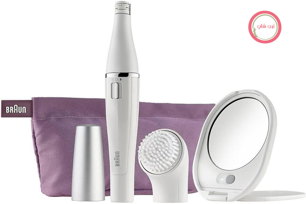 برس و اپیلاتور پاکسازی صورت براون مدل FACE 830 به همراه کیف و آینه