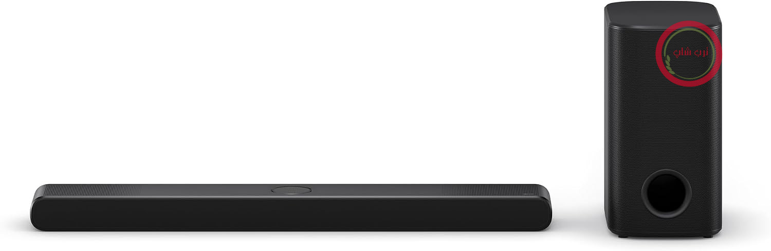 ساندبار ال‌جی LG DS77TY 3.1.3 Dolby Atmos (400 وات) با ساب ووفر بی‌سیم (eARC، HDMI، اپتیکال، بلوتوث) [2024]، مشکی