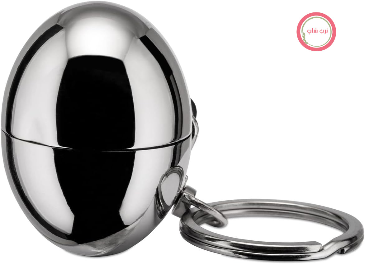 جاکلیدی و سکه‌ای بن بن Alessi FA07 ساخته شده از استیل ضد زنگ براق