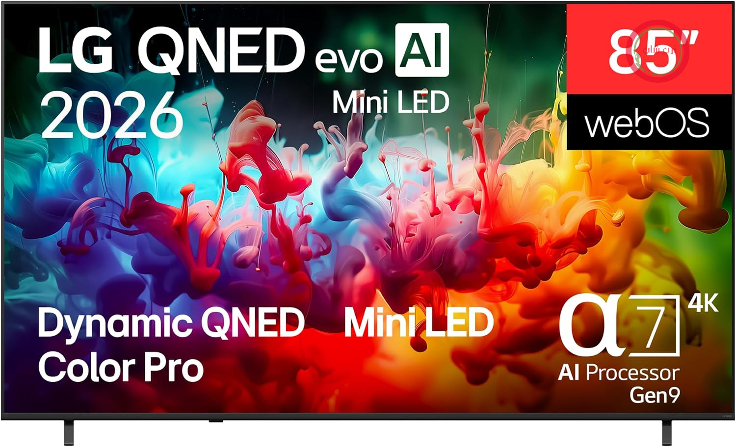 تلویزیون هوشمند LG 85QNED72B6A 85 اینچی (216 سانتی متر) 4K UHD QNED AI