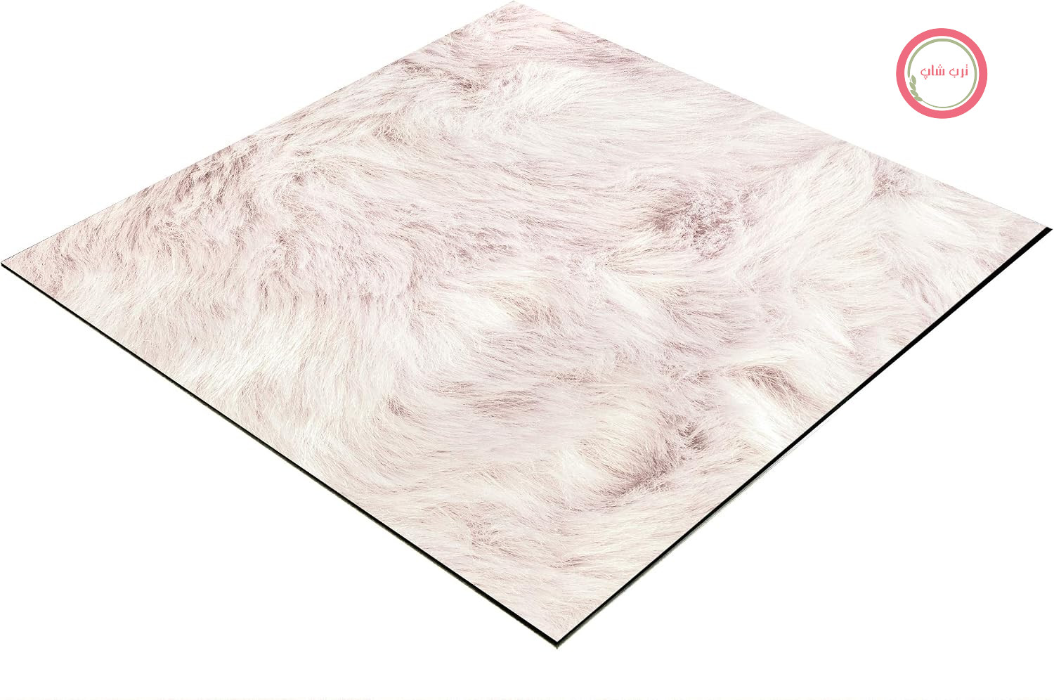 بک‌دراپ عکس تخت استودیویی Bresser - 60x60 سانتی‌متر - مخمل صورتی ملایم | تخته فوم سخت PVC، غیر بازتابنده، قابل پاک کردن، سبک، چاپ تصویر واضح، برای عکاسی از غذا و محصولات