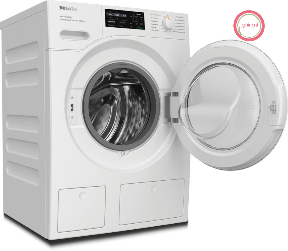 ماشین لباسشویی Miele مدل WSJ883 WCS PWash&TDos&Steam، ظرفیت ۹ کیلوگرم، سرعت چرخش ۱۶۰۰ دور در دقیقه، تنظیم خودکار میزان مواد شوینده، ۲۵ سال گارانتی موتور
