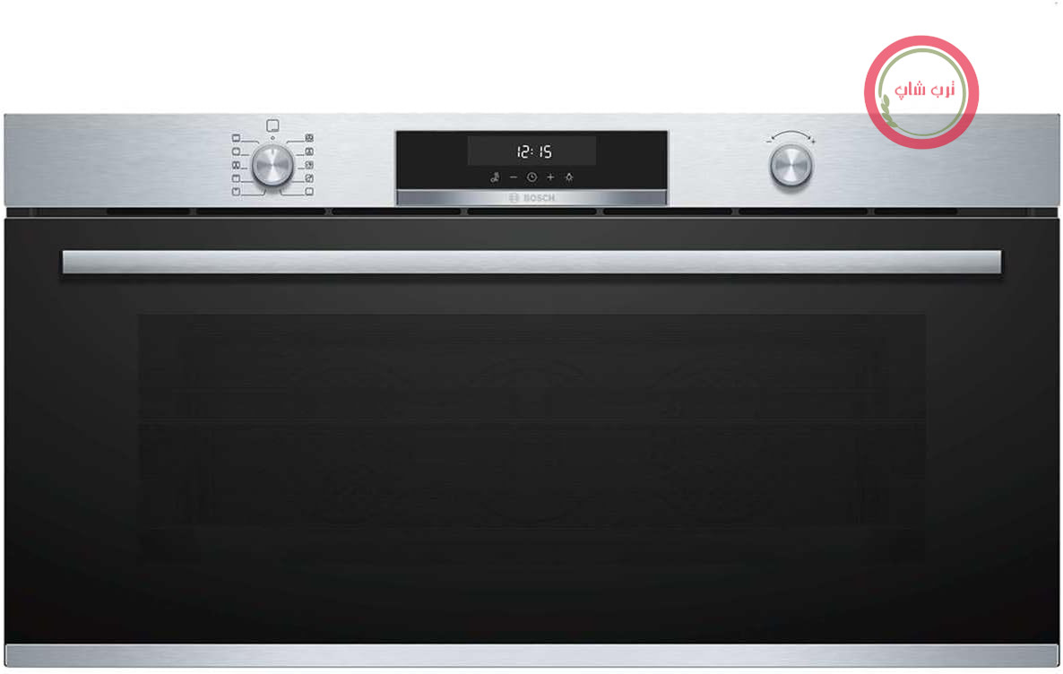 فر توکار بوش VBC5580S0 سری 6، 48 در 90 سانتی‌متر عرض بسیار زیاد، صفحه نمایش لمسی LCD، دستگیره‌های جمع‌شونده، ریل تلسکوپی مستقل 1 طبقه