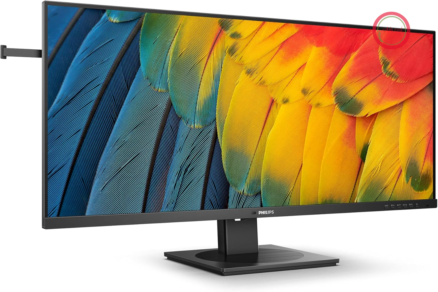 مانیتور ۴۰ اینچی WQHD فیلیپس مدل 40B1U5600، قابلیت همگام‌سازی تطبیقی، بلندگوها، قابلیت تنظیم ارتفاع، HDR400 (رزولوشن ۳۴۴۰x۱۴۴۰، ۱۰۰ هرتز، HDMI، DisplayPort، USB-C، هاب USB) مشکی