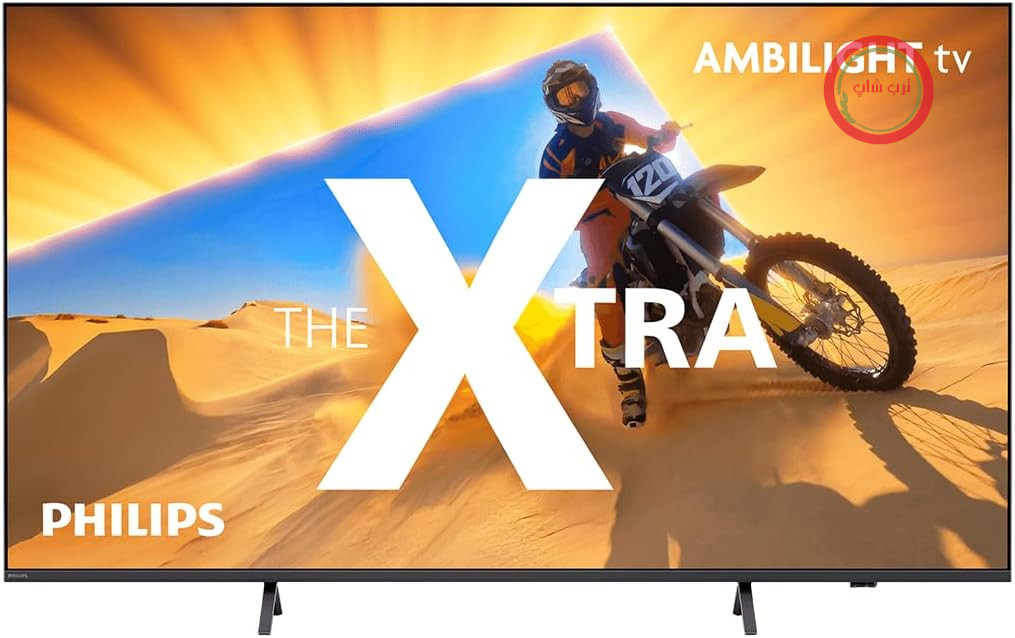 تلویزیون هوشمند Philips Ambilight مدل Xtra 65PML9009 با فناوری 4K Quantum Dot MiniLED - نمایشگر 65 اینچی با موتور تصویر کامل P5، فناوری Ultra HD، سیستم عامل Titan، صدای دالبی ویژن و دالبی اتموس - با کیفیت عالی