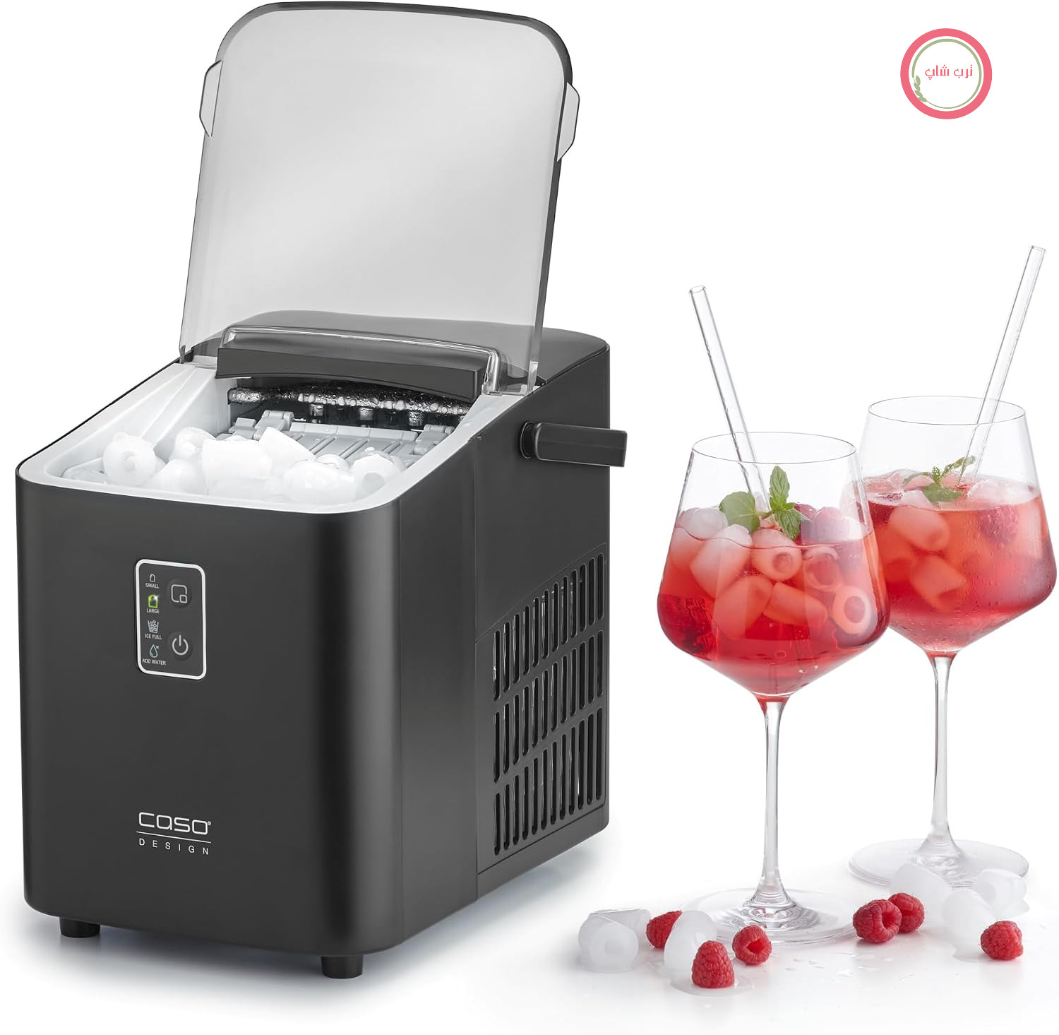 دستگاه یخ ساز کاسو آلمان CASO IceChef Compact، تولید یخ در 6دقیقه، ظرفیت 12کیلوگرم در روز