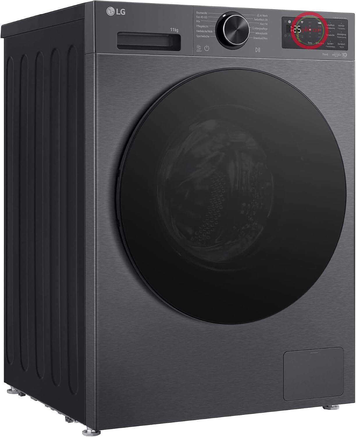ماشین لباسشویی LG F4WX701YB (11 کیلوگرم، رده انرژی A-40٪، سرعت 1400 دور در دقیقه) با شستشوی هوش مصنوعی