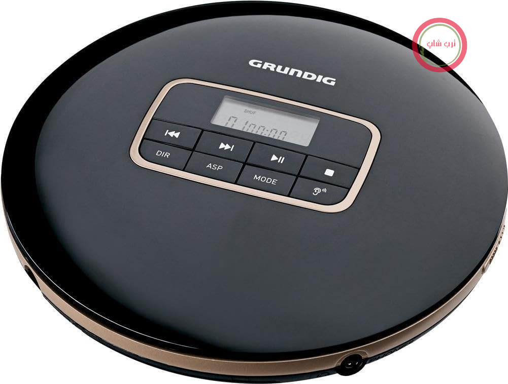 گروندیگ GCDP 8500، پخش‌کننده سی‌دی قابل حمل، مشکی/نقره‌ای