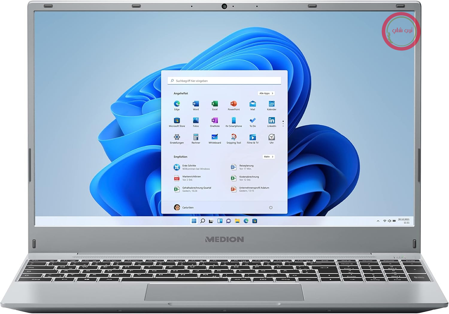 لپ‌تاپ ۱۵.۶ اینچ مدیون آلمان MEDION E15303 فول اچ‌دی با Ryzen 7، رم 16GB و SSD 1TB