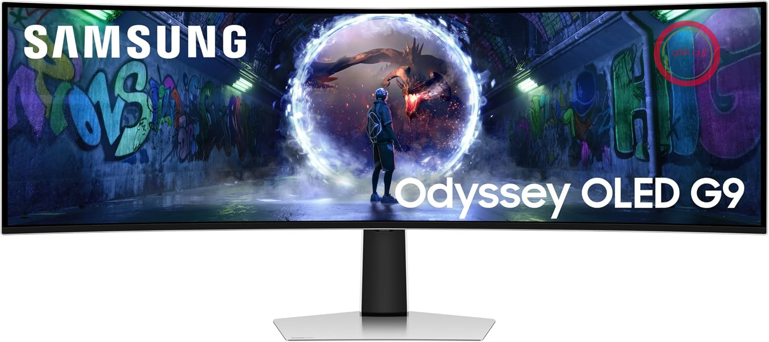 مانیتور سامسونگ Samsung مدل S49dg934su، 124.5 سانتی‌متر [49] 5120 در 1440 پیکسل، دوال کیو اچ‌دی اولد، آرجنتو (سامسونگ اودیسه اولد G9، S49dg934su - سری G93sd - مانیتور اولد)