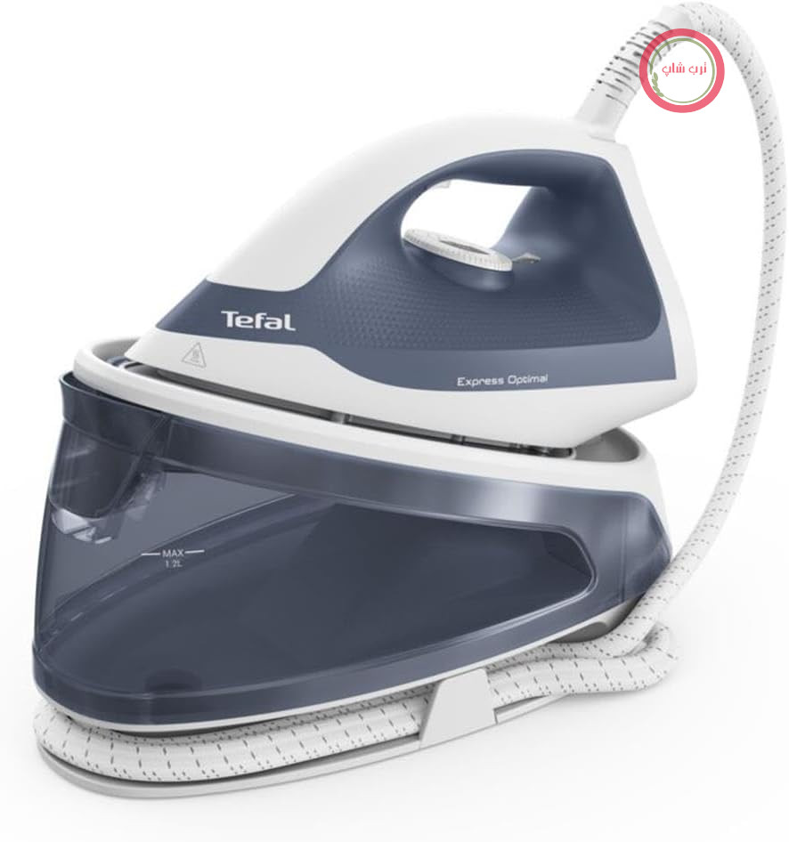 اتو بخار تفال مدل SV4110 اکسپرس مینی آیرون، 110 گرم بخار تقویت شده، 190 گرم بخار 2200 وات