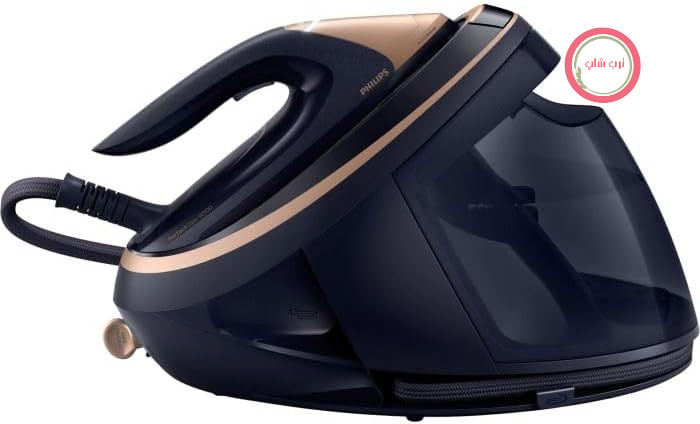 اتو بخار فیلیپس سری PerfectCare 9000 مدل PSG9050/20، 3100 وات، 9 بار فشار، کفی SteamGlide Elite، خاموش شدن خودکار، قفل ایمنی