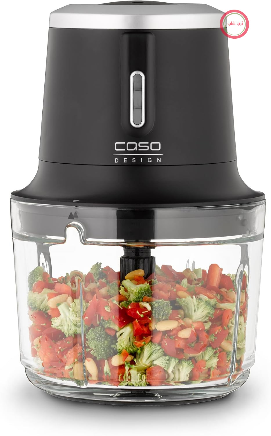 خردکن شارژی کاسو آلمان CASO Chop & Go مدل 1747، چهار تیغه استیل ضدزنگ