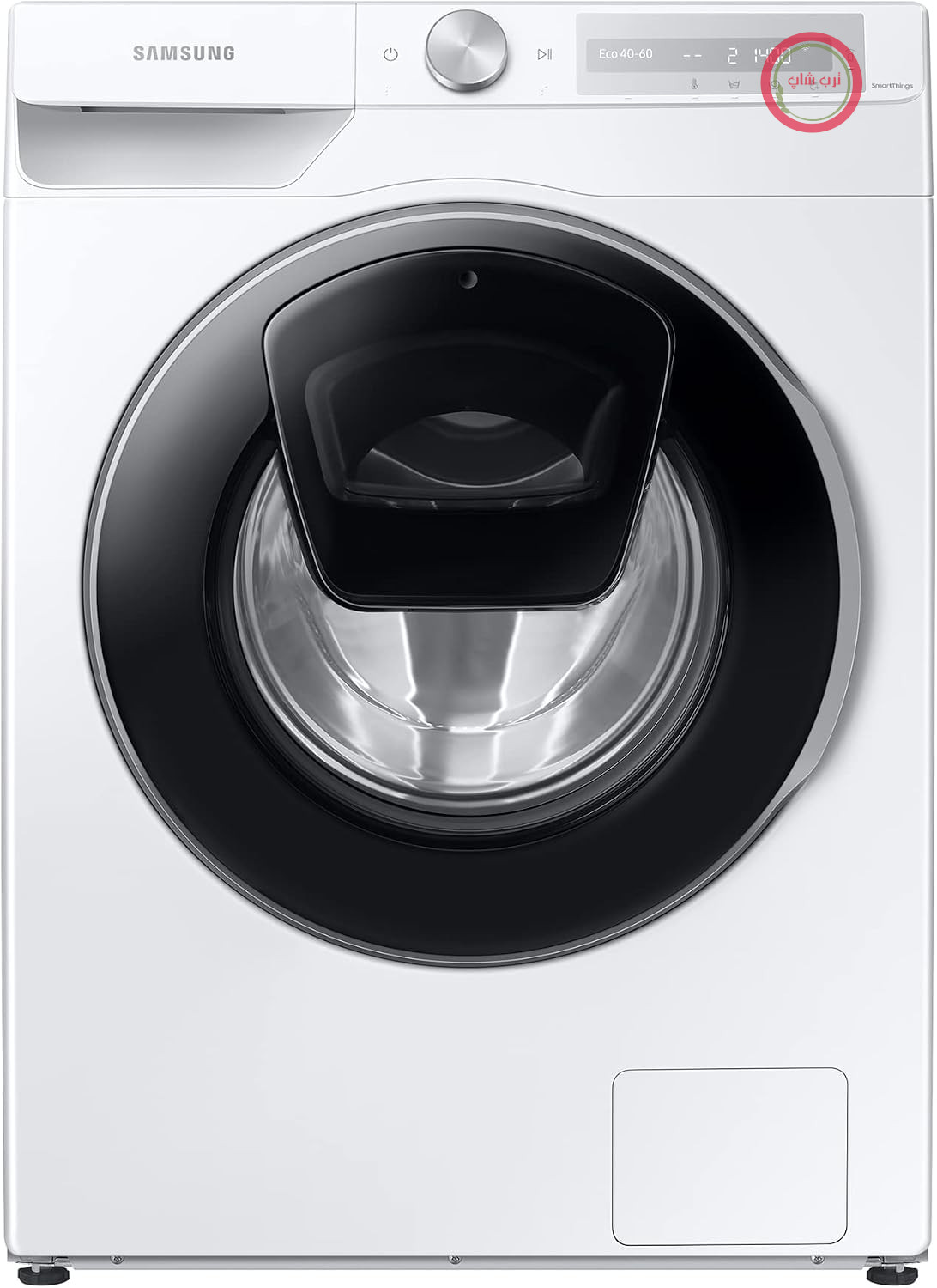 ماشین لباسشویی سامسونگ WW8GT654ALH/S2، 8 کیلوگرم، 1400 دور در دقیقه، Ecobubble، AddWash، کنترل هوشمند WiFi، برنامه بخار بهداشتی، سفید