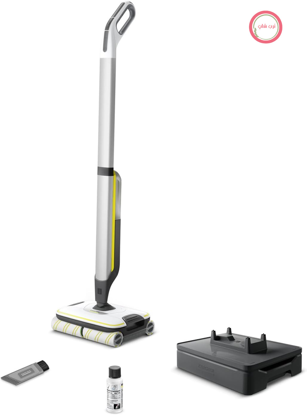 تی زمین‌شوی شارژی کرشر آلمان Kärcher FC 7 Cordless، 4 غلتک میکروفایبر، 45 دقیقه